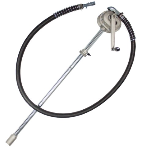 SP - PUMP SP ROTARY DRUM ALUMINIUM W/RUBBER HOSE 